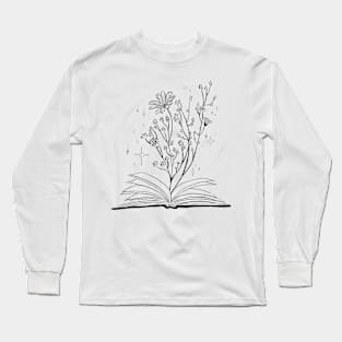 Blooming Pages Long Sleeve T-Shirt
